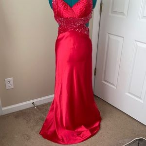 Red prom dress Size 0